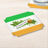  St Patrick's Day  Kartonnen Onderzetters (Gekanteld)