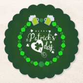 St Patrick's Day  Kartonnen Onderzetters (Voorkant)