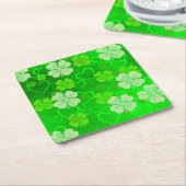 St. Patrick's Day Kartonnen Onderzetters (Schuin)