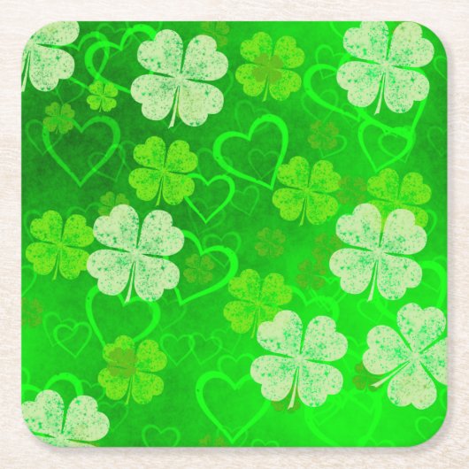 St. Patrick's Day Kartonnen Onderzetters (Voorkant)