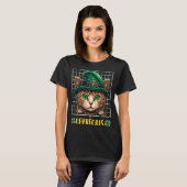 St Patrick's Day katten leprecats kittens 2 T-shirt (Voorkant volledig)