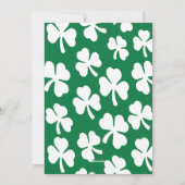 St. Patrick's Day Kattenfeest Feestdagenkaart (Achterkant)