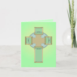 St. Patrick's Day Keltisch Kruis Kaart