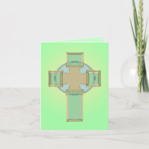 St. Patrick's Day Keltisch Kruis Kaart