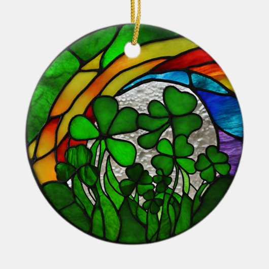 St Patricks Day Keramisch Ornament (Voorkant)