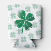 St. Patrick's Day Kermis Lucky Four Leaf Clover Blikjeskoeler (Achterkant)
