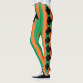 St. Patrick's Day Kiss Ik ben Ierse Shamrocks Leggings (Links)