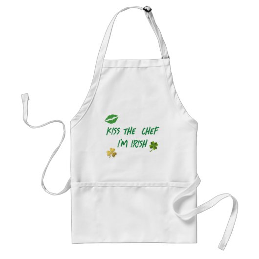St. Patrick's Day Kitchen Schort (Voorkant)