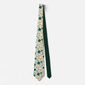 St. Patrick's Day Klaver Aangepaste Halsband Stropdas (Voorkant)