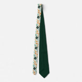 St. Patrick's Day Klaver Aangepaste Halsband Stropdas (Achterkant)
