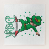 St. Patrick's Day,Klaver Legpuzzel (Horizontaal)