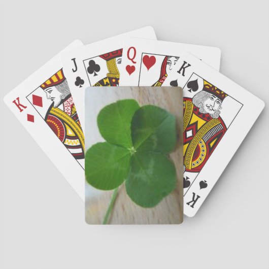 ST. PATRICK'S DAY KLAVER POKERKAARTEN (Achterkant)