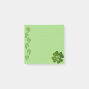 St. Patricks Day Klaver Post-it® Notes