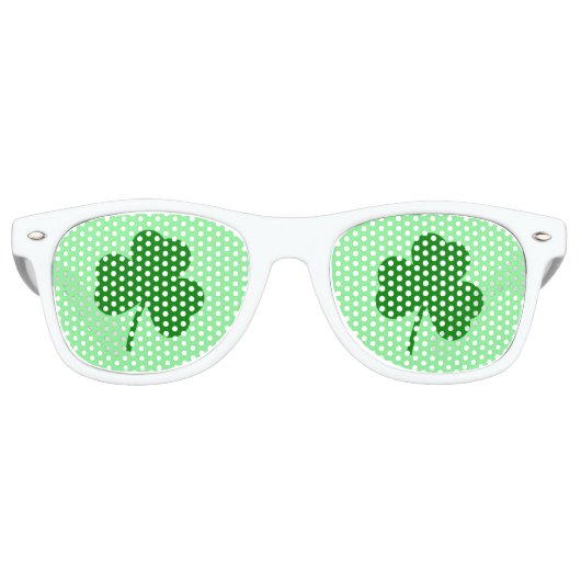 ST. PATRICK'S DAY KLAVER ZONNEBRIL (Voorkant)