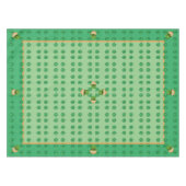 St. Patrick's Day klaverblad kabouter Tafelkleed (Voorkant (Horizontaal))