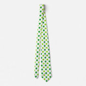 St. Patrick's Day Klaverbladeren Pattern-54601 Stropdas (Achterkant)