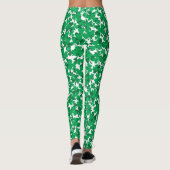 St. Patrick's Day Klavertjes Leggings (Achterkant)