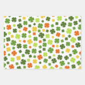 St Patricks Day Kleurrijke cadeauverpakking Combo Inpakpapier Vel (Voorkant 3)