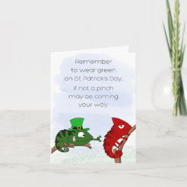St. Patrick's Day Kneep Kaart