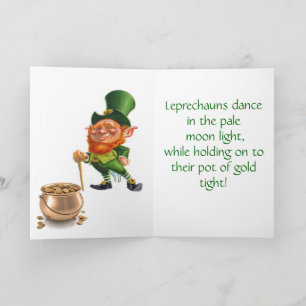 ST. PATRICK'S DAY, KOBOLDJES DANSEN kaart
