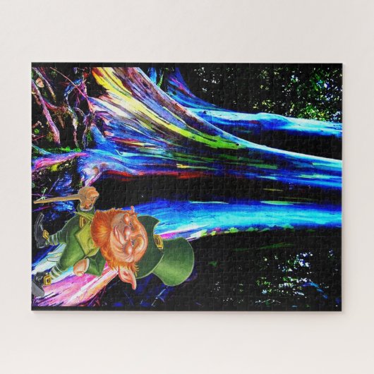 ST. PATRICK'S DAY KOBOLDJIGZAAGPUZZEL LEGPUZZEL (Horizontaal)