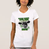 St. Patrick's Day Koe T-shirt (Voorkant)