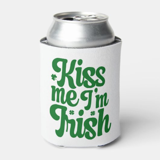 St Patrick's Day Koelbox Blikjeskoeler (Blikje Voorkant)