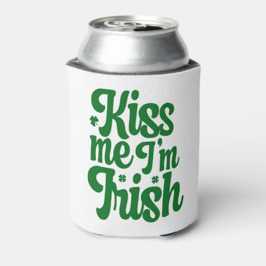 St Patrick's Day Koelbox Blikjeskoeler (Blikje Achterkant)