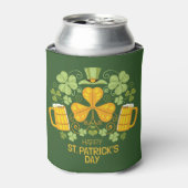 St Patrick's Day Koelbox Blikjeskoeler (Blikje Voorkant)