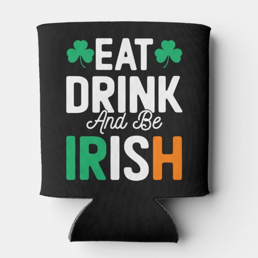 St Patrick's Day Koelbox Blikjeskoeler (Achterkant)