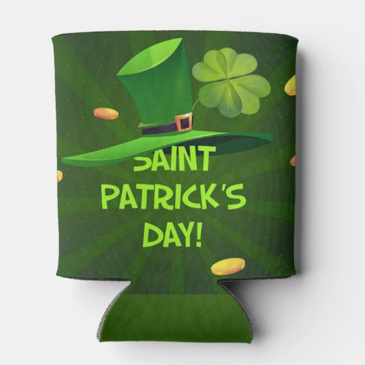 St Patrick's Day Koelbox Blikjeskoeler (Achterkant)