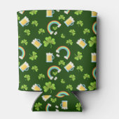 St. Patrick's Day Koelbox Blikjeskoeler (Achterkant)