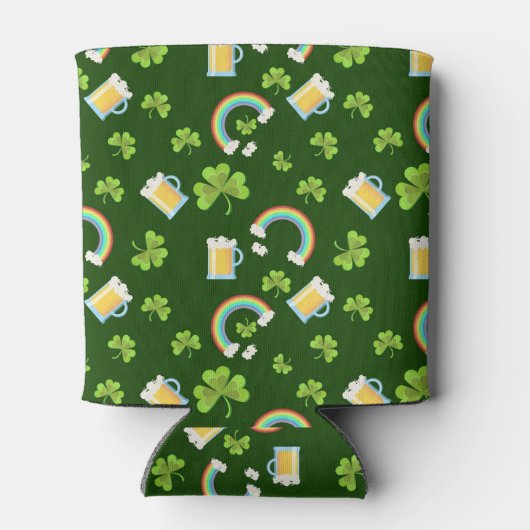 St. Patrick's Day Koelbox Blikjeskoeler (Achterkant)