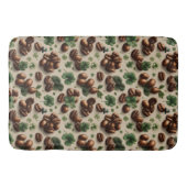 St. Patrick's Day-koffie & Shamrock-patroon Badmat (Voorkant)