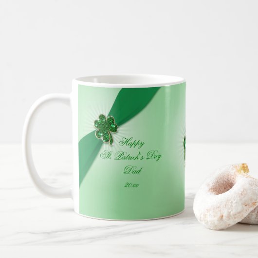 St. Patrick's Day Koffiemok (Met donut)