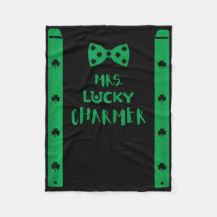 St Patricks Day kostuum bretels meneer mevrouw Luc Fleece Deken