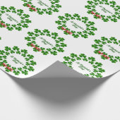 St. Patrick's Day Krans Thunder_Cove Cadeaupapier (Hoek)