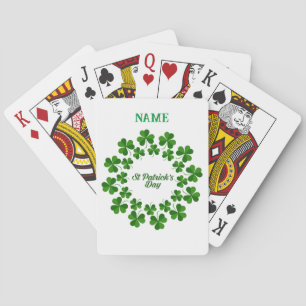 St. Patrick's Day Krans Thunder_Cove Pokerkaarten