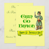 St Patrick's Day  kunst op maat Kaart (Voorkant / Achterkant)