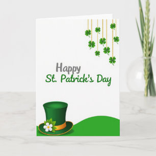 St. Patrick's Day Kunstkaart Kaart