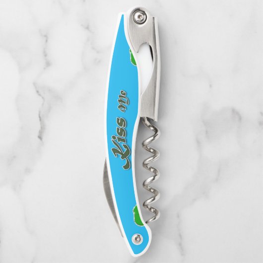 St. Patrick's Day Kurkentrekker Bottle Open (Achterkant)