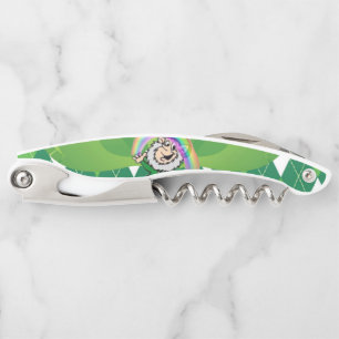 St. Patrick's Day Kurkentrekker Bottle Open