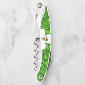 St. Patrick's Day Kurkentrekker Bottle Open (Voorkant)