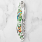 St. Patrick's Day Kurkentrekker Bottle Open (Achterkant)