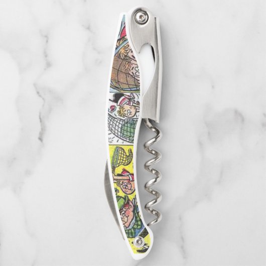 St. Patrick's Day Kurkentrekker Bottle Open (Achterkant)