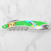 St. Patrick's Day Kurkentrekker Bottle Open (Achterkant)