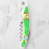 St. Patrick's Day Kurkentrekker Bottle Open (Voorkant)