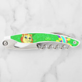 St. Patrick's Day Kurkentrekker Bottle Open (Voorkant)