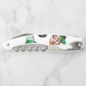 St. Patrick's Day Kurkentrekker Bottle Open Beer (Achterkant)