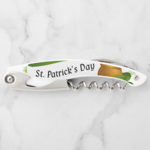 St. Patrick's Day Kurkentrekker Flesopener